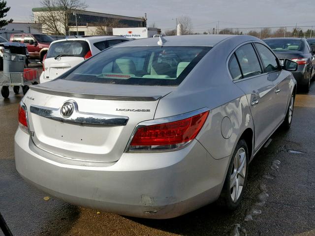 1G4GA5GC4BF167191 - 2011 BUICK LACROSSE C SILVER photo 4