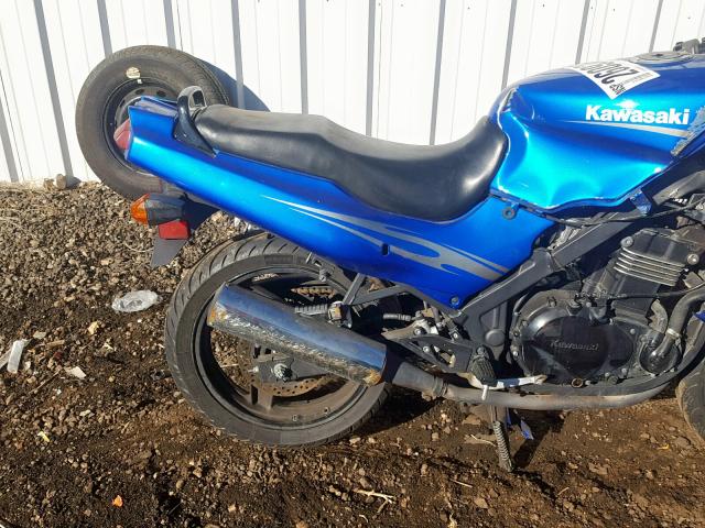 JKAEXVD139A114271 - 2009 KAWASAKI EX500 D BLUE photo 6