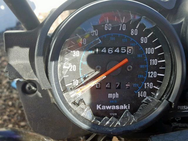 JKAEXVD139A114271 - 2009 KAWASAKI EX500 D BLUE photo 8