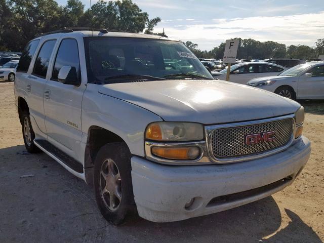 1GKEK63U14J100257 - 2004 GMC YUKON DENA WHITE photo 1