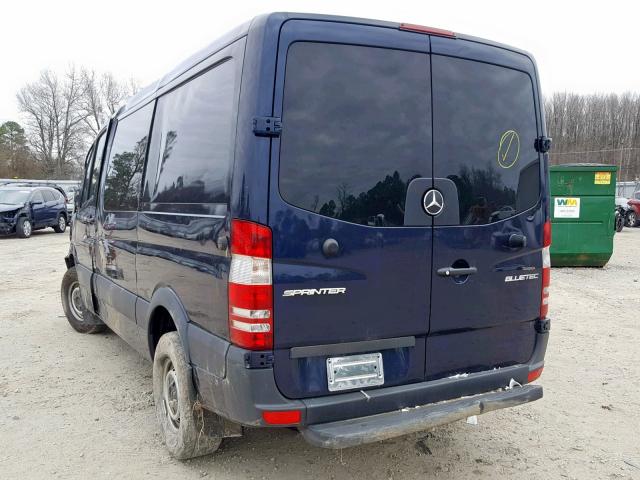 WD4PE7DD8GP178459 - 2016 MERCEDES-BENZ SPRINTER 2 BLUE photo 3