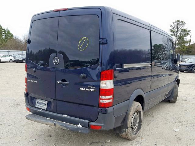 WD4PE7DD8GP178459 - 2016 MERCEDES-BENZ SPRINTER 2 BLUE photo 4