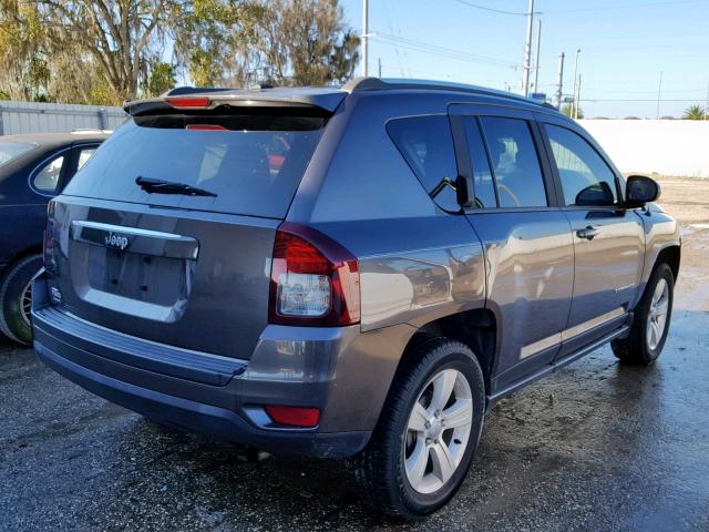 1C4NJCBB7FD152684 - 2015 JEEP COMPASS SP GRAY photo 4