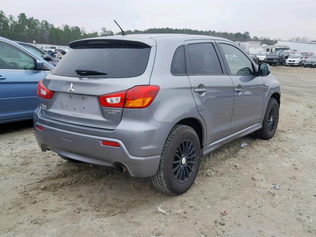 JA4AP3AUXCZ010788 - 2012 MITSUBISHI OUTLANDER BLUE photo 4