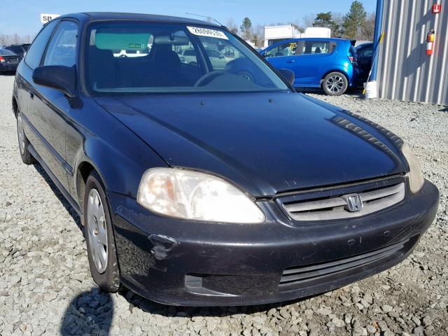 2HGEJ6441XH107732 - 1999 HONDA CIVIC DX BLACK photo 1