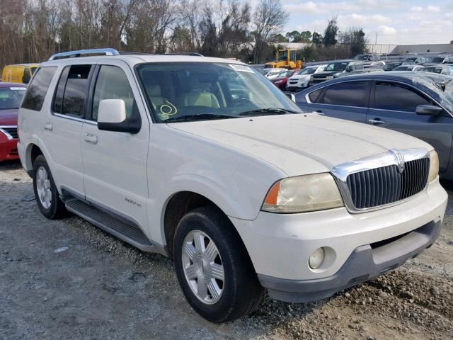 5LMEU88H13ZJ15170 - 2003 LINCOLN AVIATOR 白色 照片 1