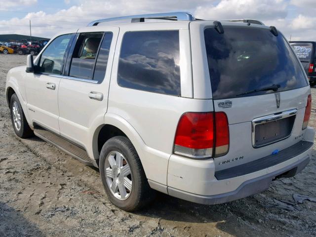 5LMEU88H13ZJ15170 - 2003 LINCOLN AVIATOR 白色 照片 3
