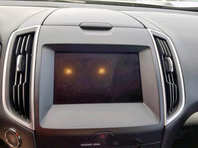 2FMPK3J83GBC37598 - 2016 FORD EDGE SEL BLACK photo 9