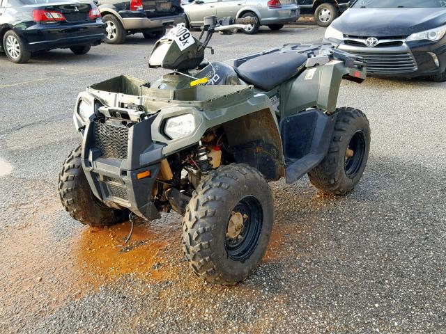 4XASEE570GA609050 - 2016 POLARIS SPORTSMAN GREEN photo 2