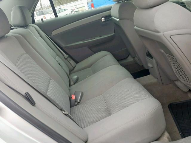 1G1ZG57B794115619 - 2009 CHEVROLET MALIBU LS Gümüş foto 6