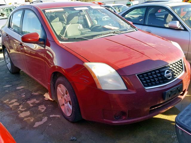 3N1AB61E88L635349 - 2008 NISSAN SENTRA 2.0 RED photo 1