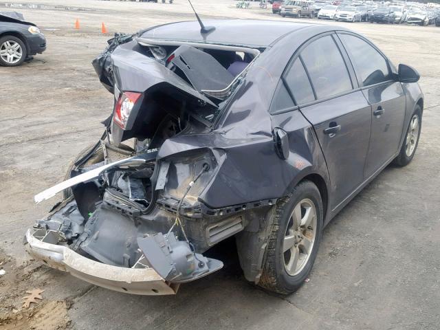 1G1PA5SH5E7212248 - 2014 CHEVROLET CRUZE LS GRAY photo 4