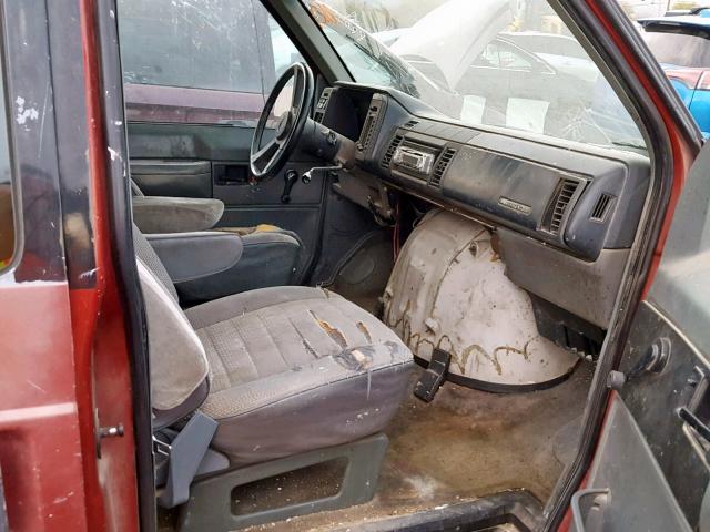 1GNDM15Z4LB149000 - 1990 CHEVROLET ASTRO BURGUNDY photo 6