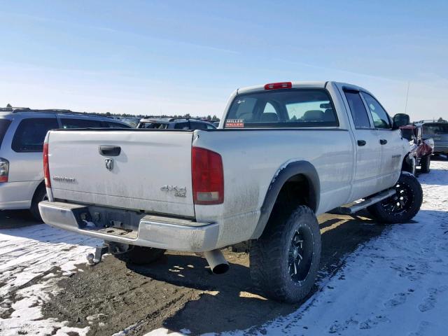 1D7KS28C16J143299 - 2006 DODGE RAM 2500 S WHITE photo 4