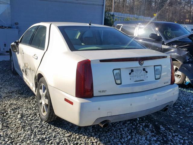 1G6DW677650197658 - 2005 CADILLAC STS WHITE photo 3