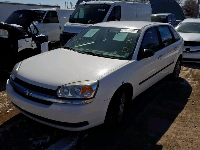 1G1ZS62895F215588 - 2005 CHEVROLET MALIBU MAX 白色 照片 2
