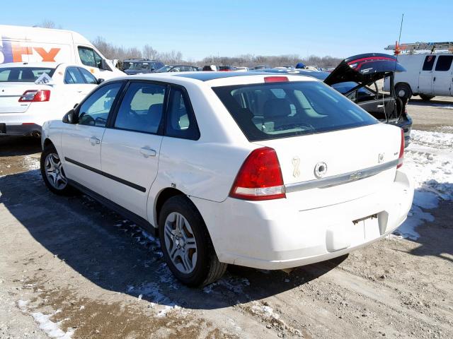 1G1ZS62895F215588 - 2005 CHEVROLET MALIBU MAX 白色 照片 3