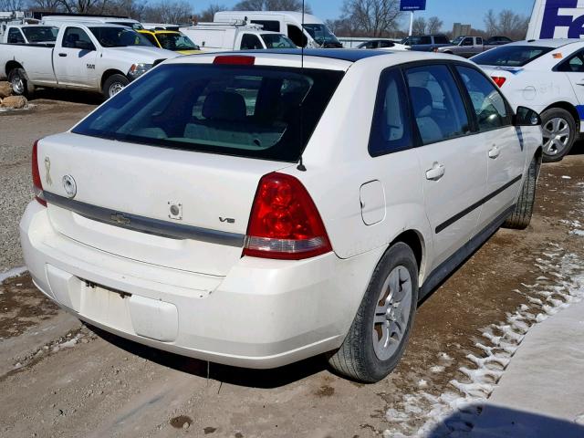 1G1ZS62895F215588 - 2005 CHEVROLET MALIBU MAX 白色 照片 4