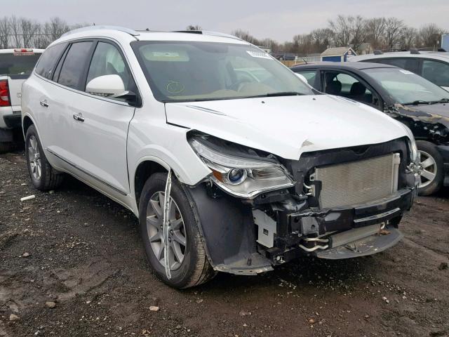 5GAKVBKD9GJ166531 - 2016 BUICK ENCLAVE WHITE photo 1