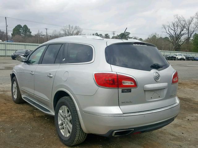 5GAKRAKD2FJ378992 - 2015 BUICK ENCLAVE SILVER photo 3