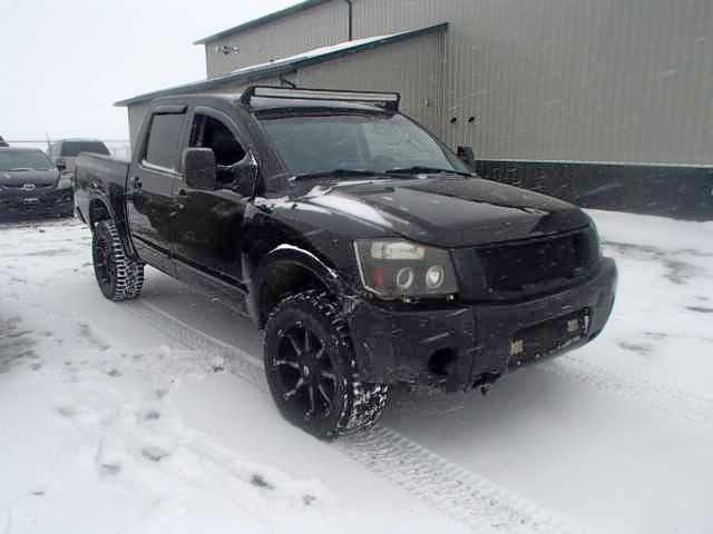 1N6AA0EC1EN510420 - 2014 NISSAN TITAN S BLACK photo 1