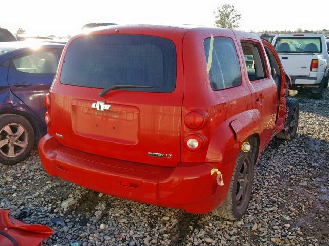 3GNBABDB3AS622056 - 2010 CHEVROLET HHR LT RED photo 4