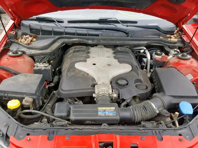 6G2ER577X9L154133 - 2009 PONTIAC G8 RED photo 7