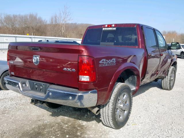 3C6UR5DL9HG741013 - 2017 RAM 2500 SLT MAROON photo 4