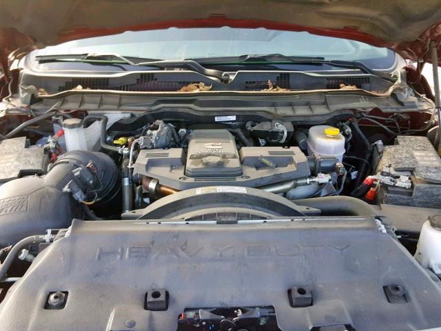 3C6UR5DL9HG741013 - 2017 RAM 2500 SLT MAROON photo 7