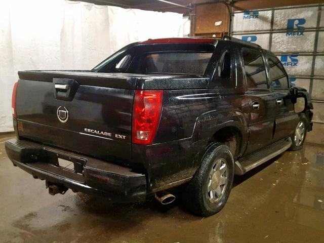 3GYEK62N64G251600 - 2004 CADILLAC ESCALADE E BLACK photo 4