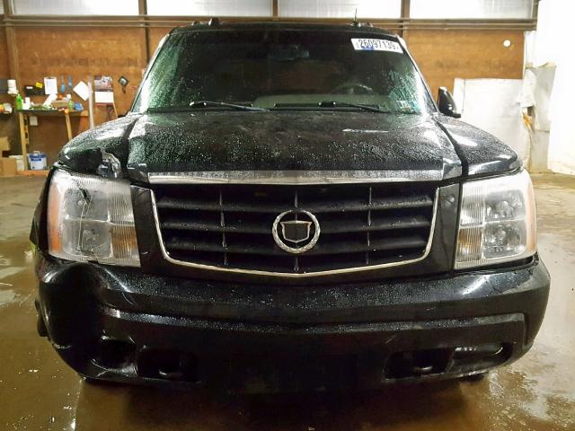 3GYEK62N64G251600 - 2004 CADILLAC ESCALADE E BLACK photo 9