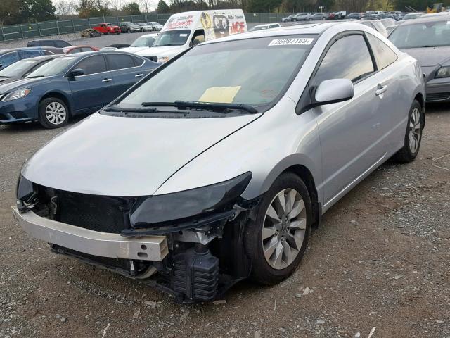 2HGFG1B99BH501993 - 2011 HONDA CIVIC EXL SILVER photo 2