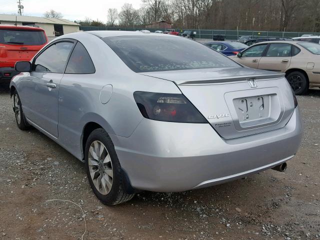 2HGFG1B99BH501993 - 2011 HONDA CIVIC EXL SILVER photo 3