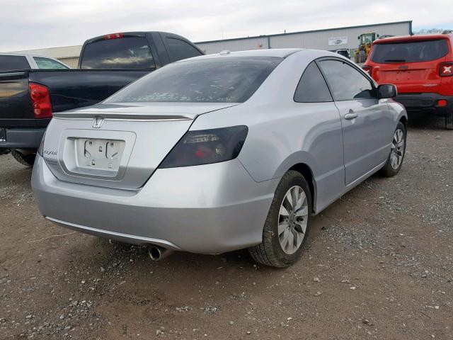 2HGFG1B99BH501993 - 2011 HONDA CIVIC EXL SILVER photo 4