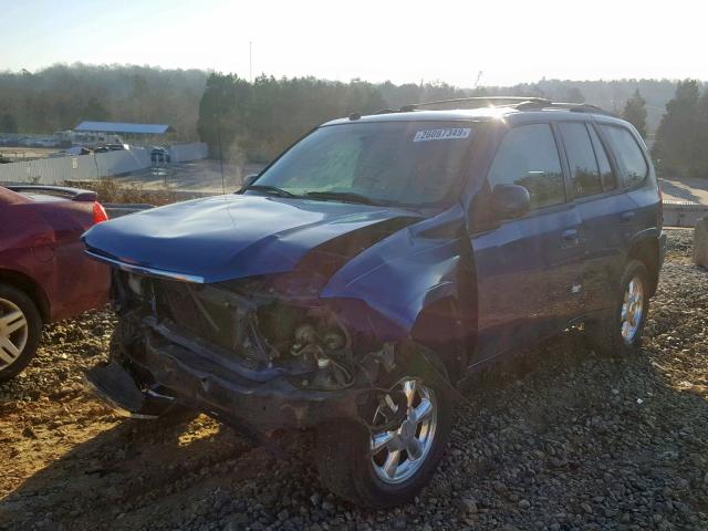 1GKDT13S852331873 - 2005 GMC ENVOY BLUE photo 2