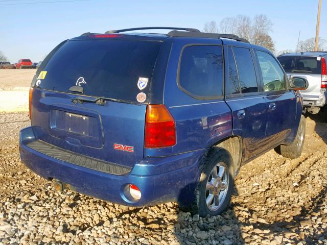 1GKDT13S852331873 - 2005 GMC ENVOY BLUE photo 4