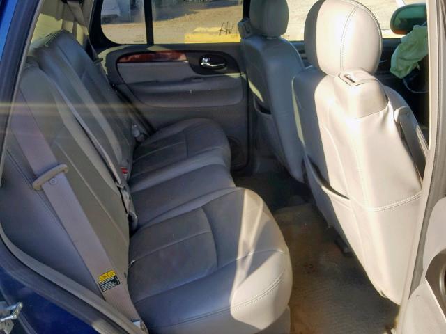 1GKDT13S852331873 - 2005 GMC ENVOY BLUE photo 6