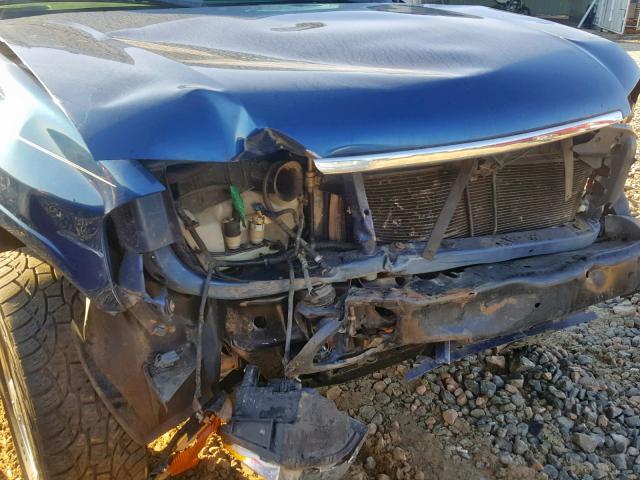 1GKDT13S852331873 - 2005 GMC ENVOY BLUE photo 9