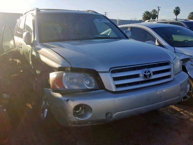 JTEDP21AX70143964 - 2007 TOYOTA HIGHLANDER SILVER photo 1