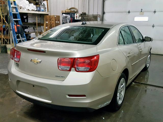 1G11B5SA2DF338044 - 2013 CHEVROLET MALIBU LS ოქროსფერი ფოტო 4