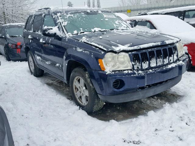 1J4GS48K16C243940 - 2006 JEEP GRAND CHER BLUE photo 1