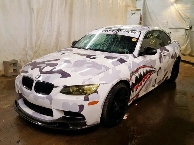 WBSDX9C58BE585028 - 2011 BMW M3 WHITE photo 2