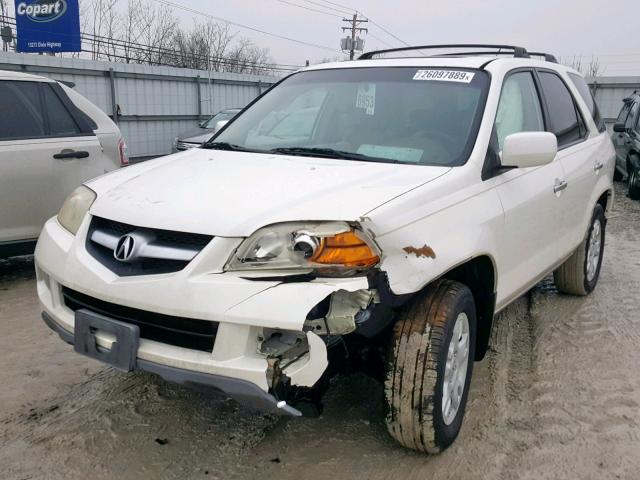 2HNYD18644H546124 - 2004 ACURA MDX TOURIN WHITE photo 2