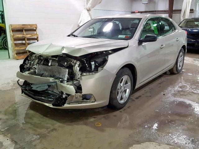 1G11B5SL4FF350393 - 2015 CHEVROLET MALIBU LS Gold Foto 2