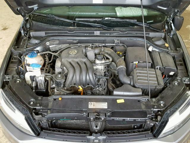 3VW1K7AJ1BM068139 - 2011 VOLKSWAGEN JETTA BASE 灰色 照片 7