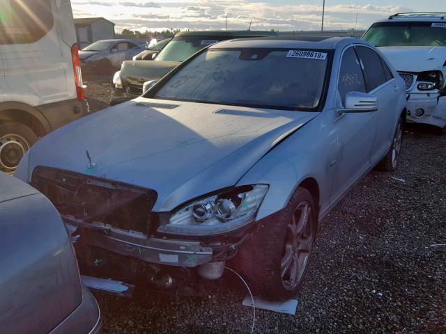 WDDNG8DB7CA441334 - 2012 MERCEDES-BENZ S 350 BLUE SILVER photo 2