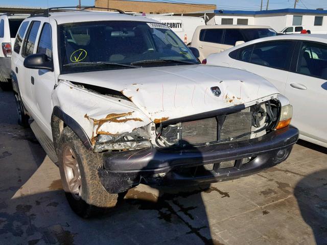 1B4HR38N92F184765 - 2002 DODGE DURANGO SP WHITE photo 9