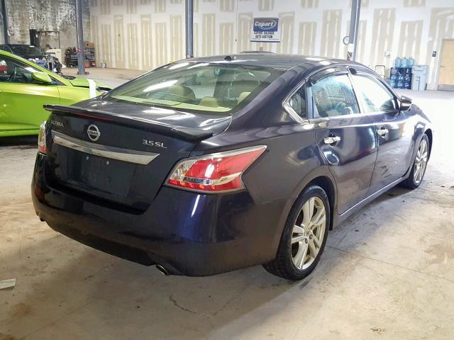 1N4BL3APXEC329586 - 2014 NISSAN ALTIMA 3.5 BLUE photo 4