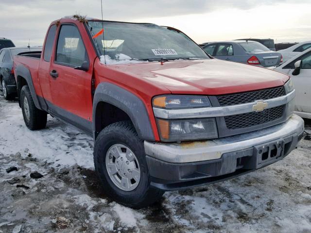 1GCDT19E278120259 - 2007 CHEVROLET COLORADO RED photo 1