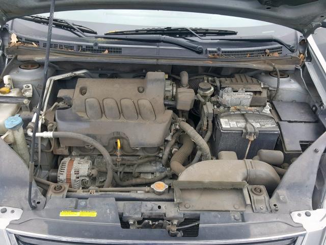 3N1AB6AP3AL607272 - 2010 NISSAN SENTRA 2.0 GRAY photo 7